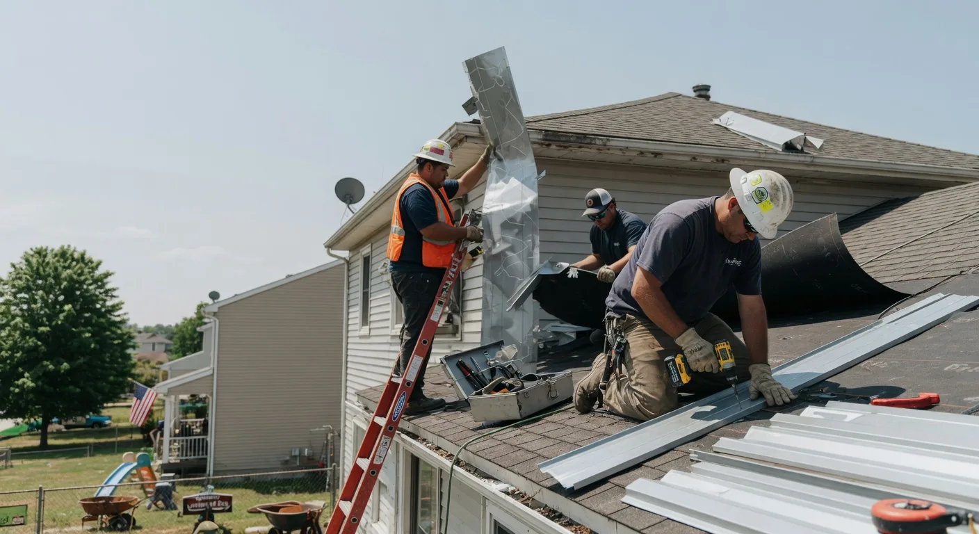 Metal Roof Repair in Townville, PA